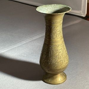 Indian brass vase